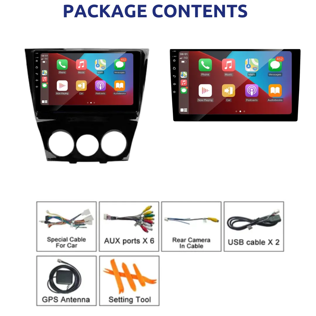 Daiko Ultra Car Stereo Wireless Carplay Android Auto For Mazda RX-8 2003-2008