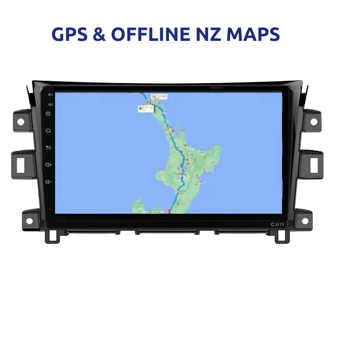 Daiko Ultra Car Stereo Wireless Carplay Android Auto For Nissan Navara 2015-2023