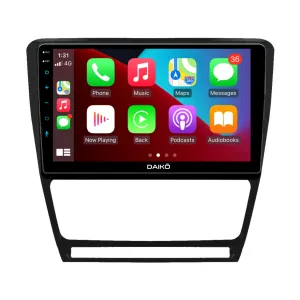Daiko Ultra Car Stereo Wireless Carplay Android Auto For Skoda Octavia 2007-2014