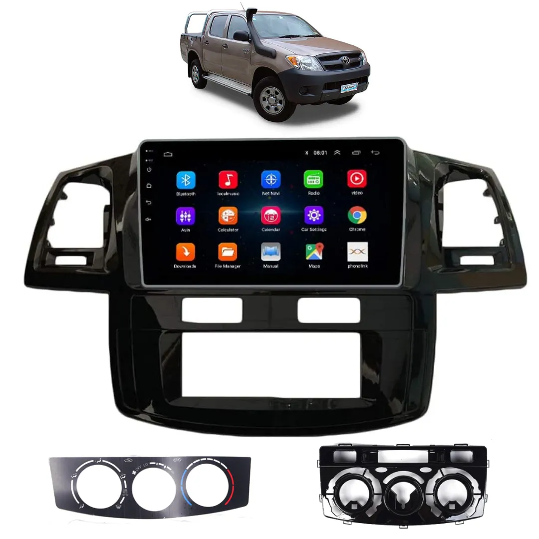Daiko Ultra Car Stereo Wireless Carplay Android Auto For Toyota Hilux 2005-2008