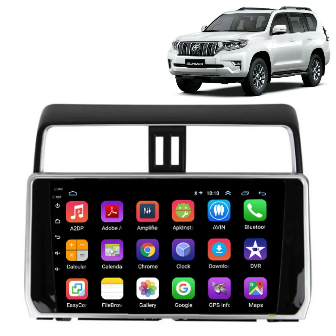 Daiko Ultra Car Stereo Wireless Carplay Android Auto For Toyota Prado 2018-2023