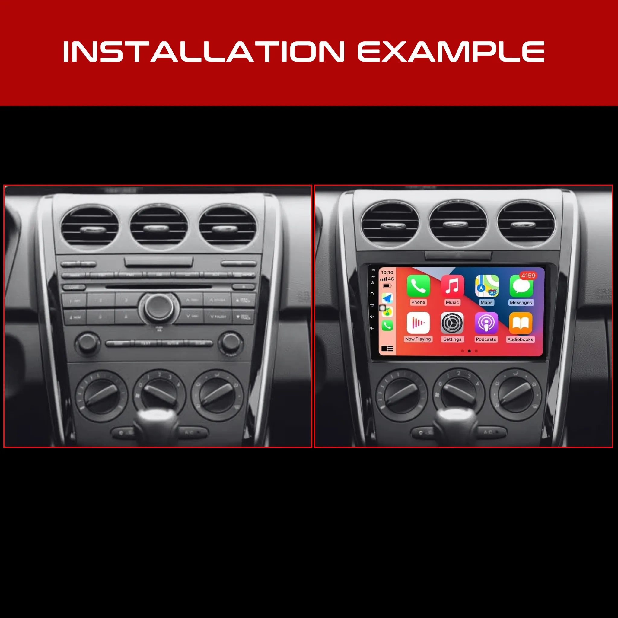 Daiko Ultra Multimedia Unit Wireless Carplay Android Auto GPS For Mazda CX-7
