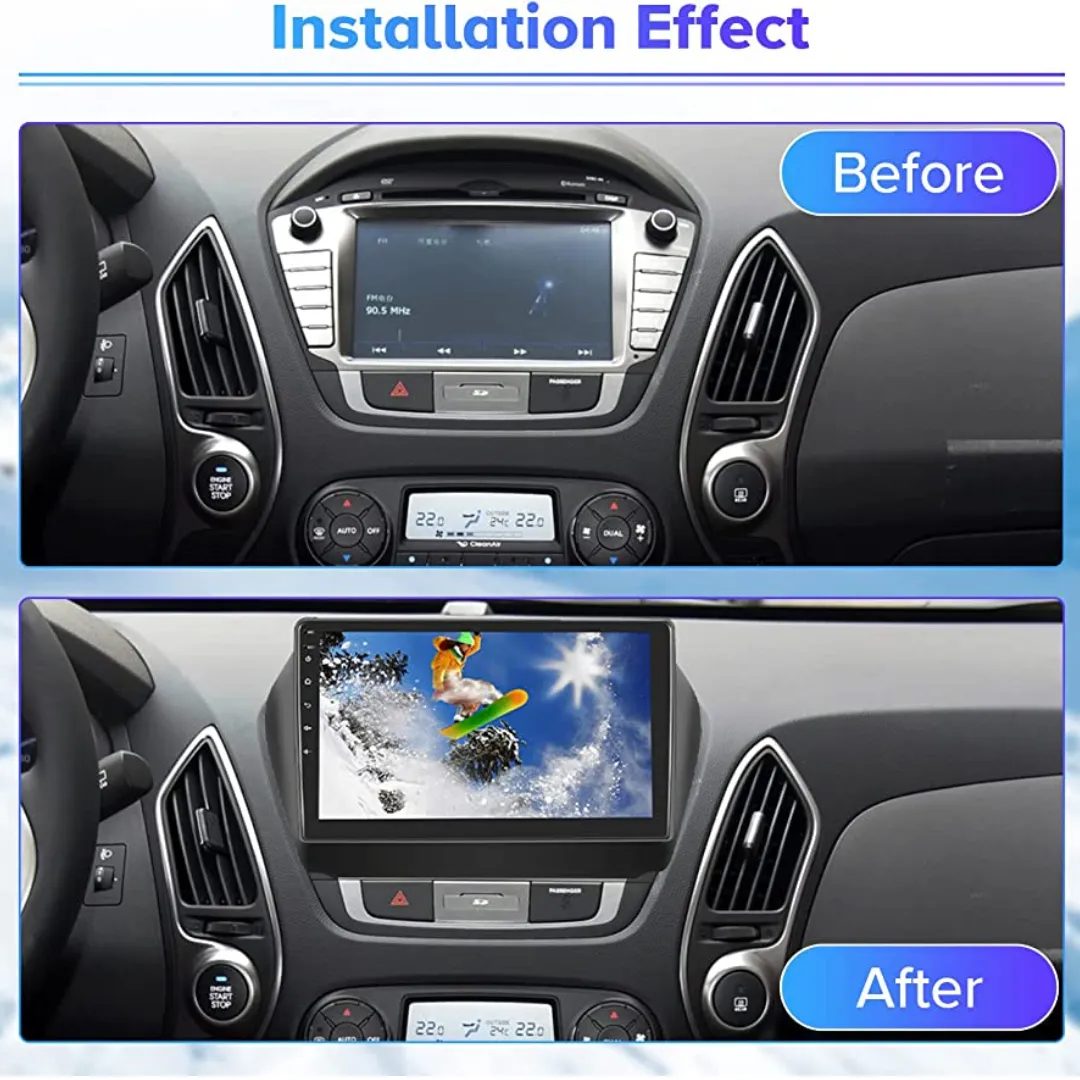 Daiko X Car Stereo Carplay Android Auto For Hyundai iX35 Tucson 2010-2015