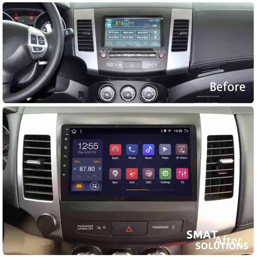 Daiko X Car Stereo Carplay Android Auto For Mitsubishi Outlander 2005-12