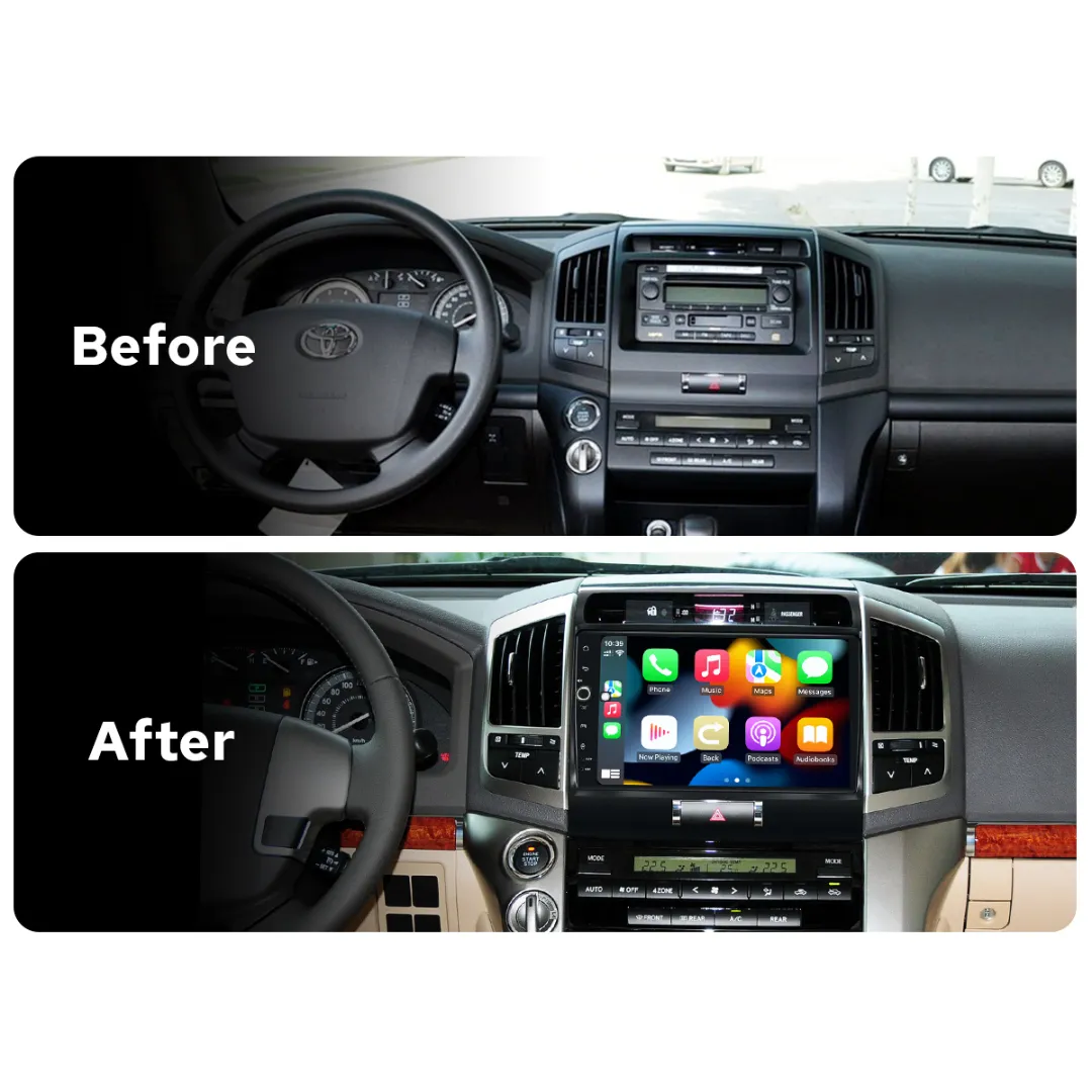 Daiko X Car Stereo Carplay Android Auto For Toyota Land Cruiser 2007-2015