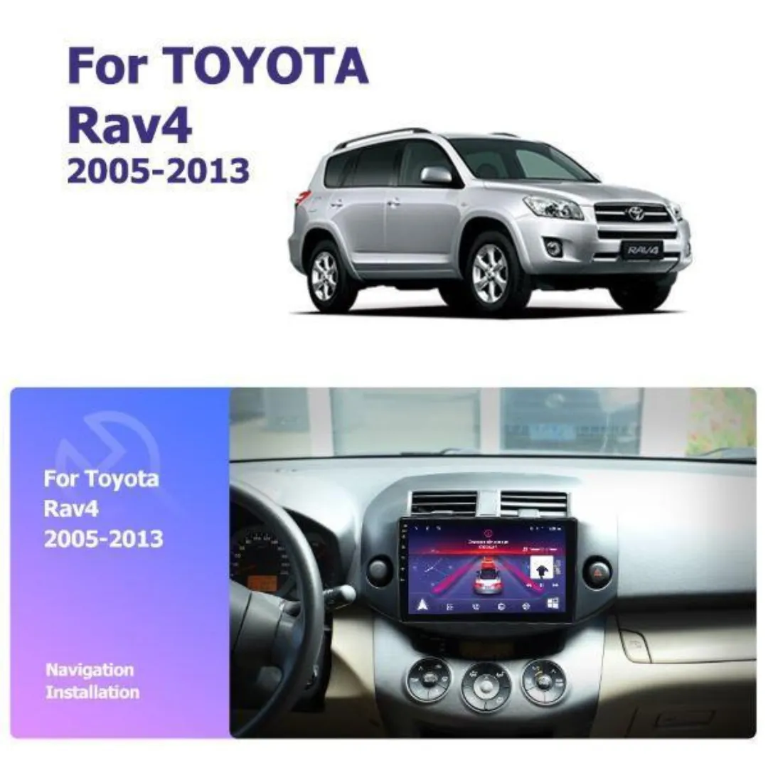 Daiko X Car Stereo Carplay Android Auto ForToyota RAV4 Vanguard 2005-2013