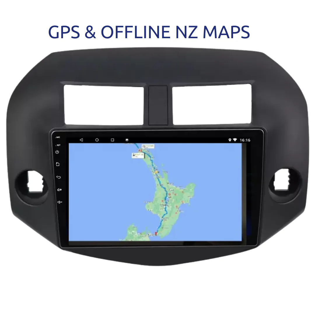 Daiko X Car Stereo Carplay Android Auto ForToyota RAV4 Vanguard 2005-2013