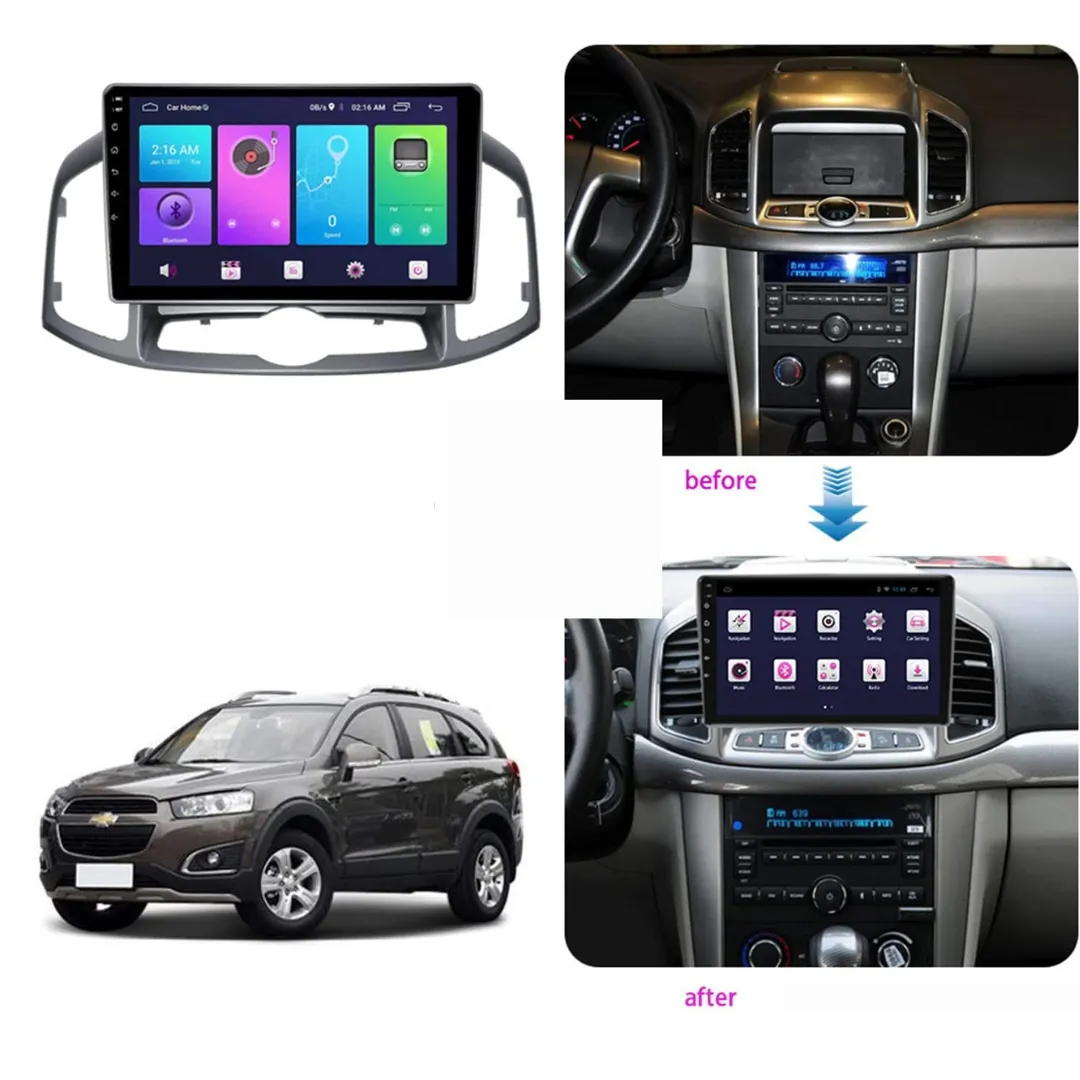 Daiko X Car Stereo Wireless Carplay Android Auto For Holden Captiva 2011-2017