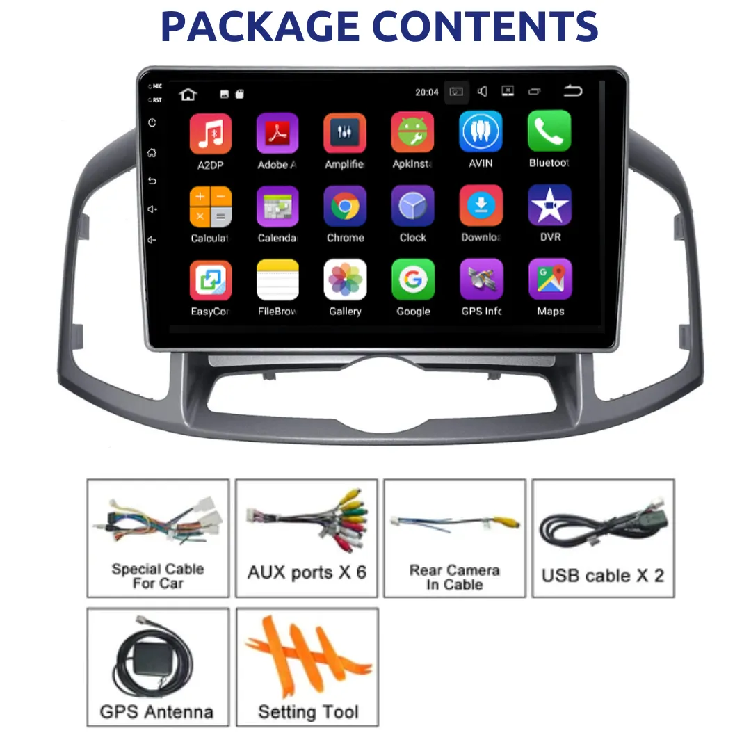 Daiko X Car Stereo Wireless Carplay Android Auto For Holden Captiva 2011-2017