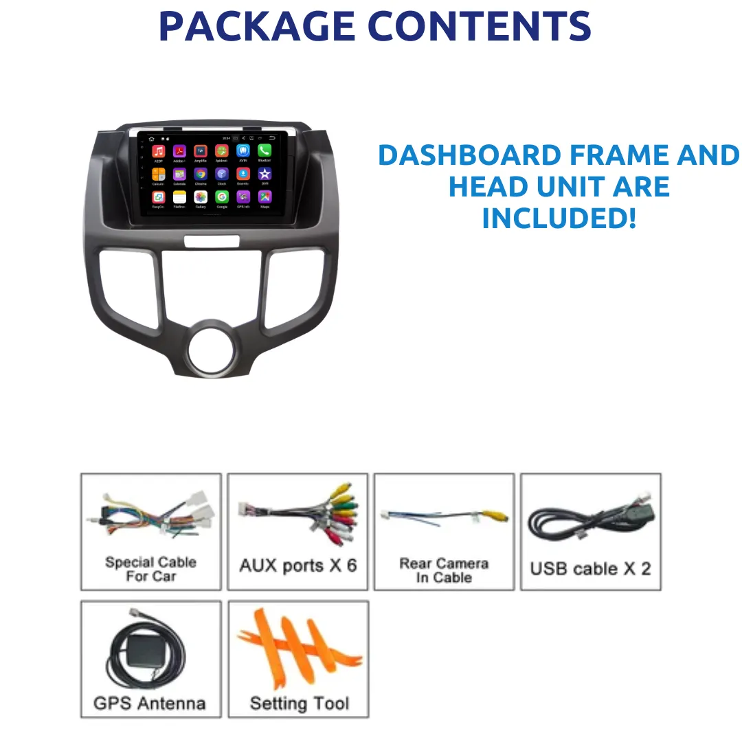 Daiko X Car Stereo Wireless Carplay Android Auto For Honda Odyssey 2004-2009