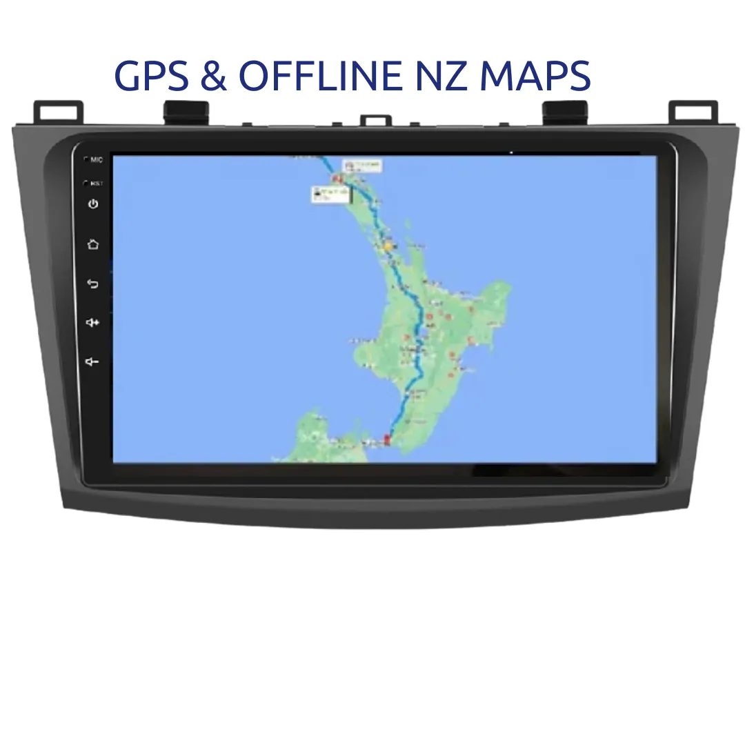 Daiko X Car Stereo Wireless Carplay Android Auto For Mazda 3 Axela 2010-2013