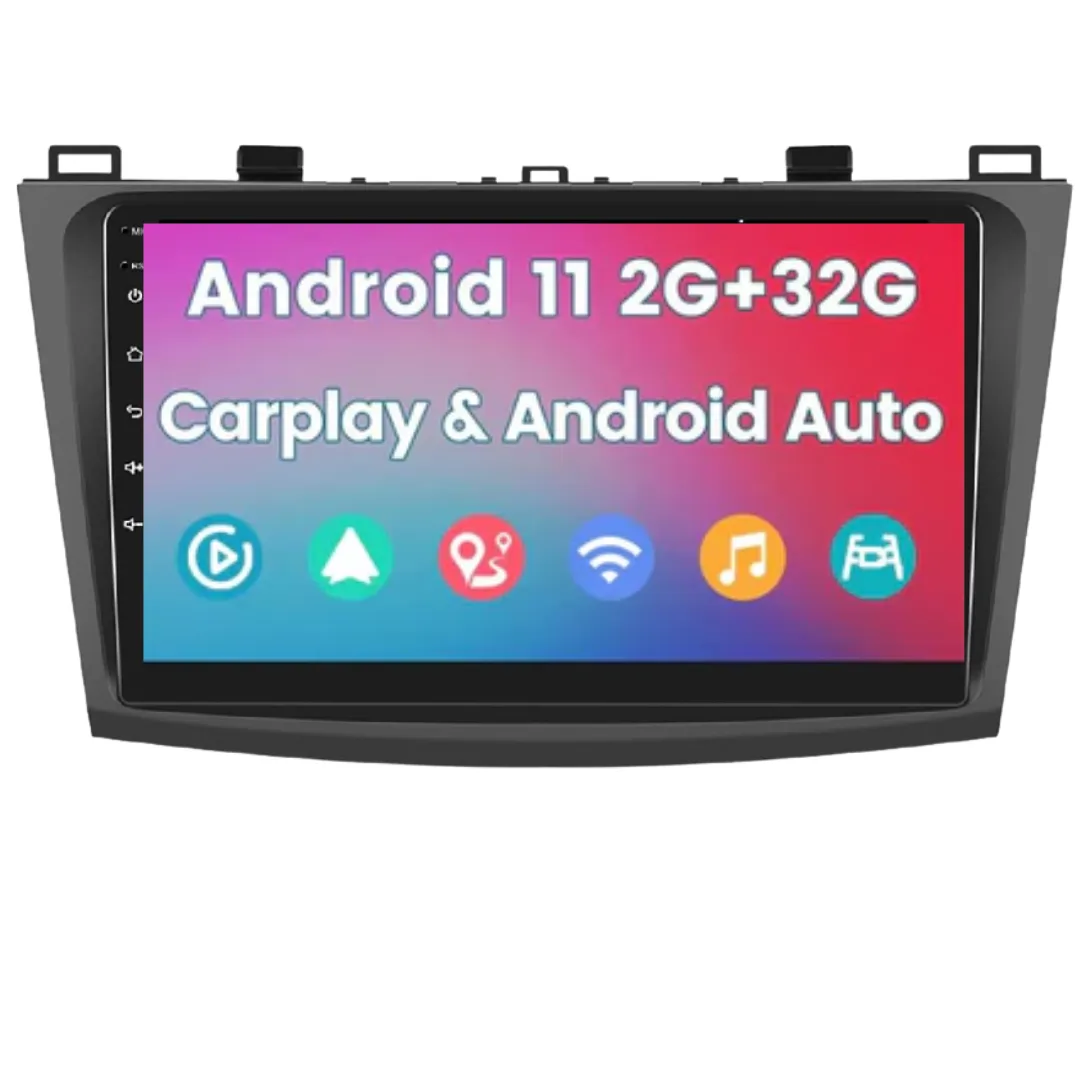 Daiko X Car Stereo Wireless Carplay Android Auto For Mazda 3 Axela 2010-2013