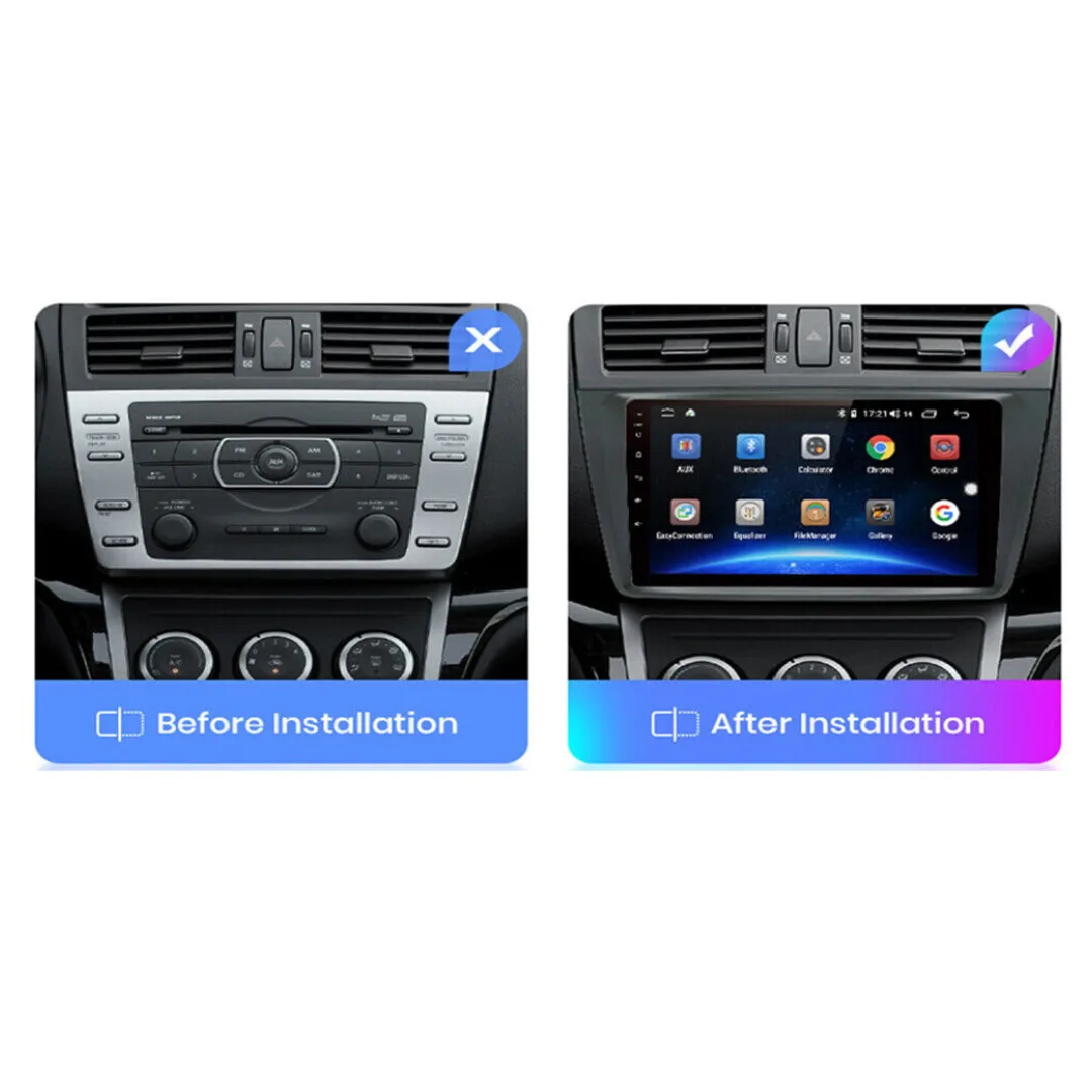 Daiko X Car Stereo Wireless Carplay Android Auto For Mazda 6 Atenza 2006-2012