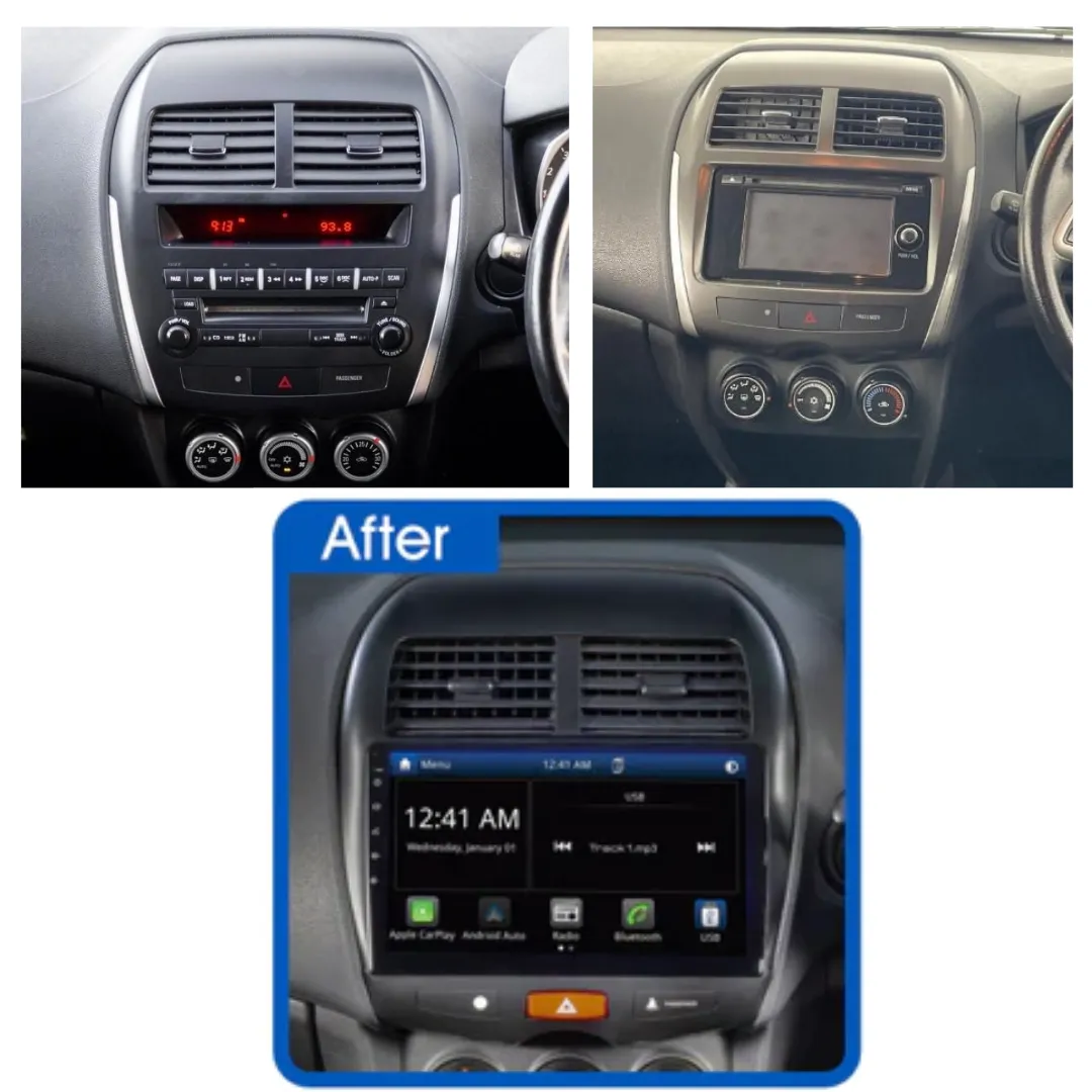 Daiko X Car Stereo Wireless Carplay Android Auto For Mitsubishi ASX 2010-2019