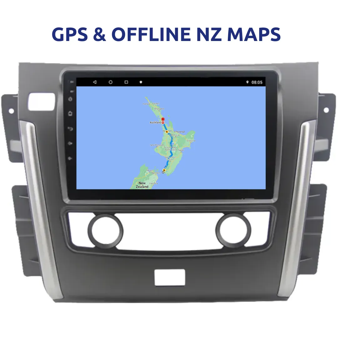 Daiko X Car Stereo Wireless Carplay Android Auto For Nissan Patrol 2015-2023