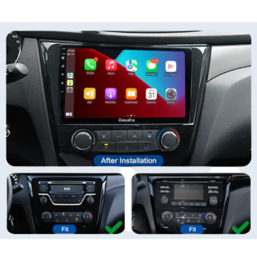 Daiko X Car Stereo Wireless Carplay Android Auto For Nissan Qashqai 2014-2023