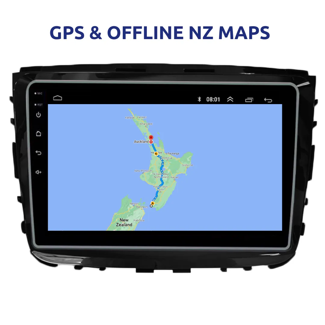 Daiko X Car Stereo Wireless Carplay Android Auto For Ssangyong Rexton 2018-2022