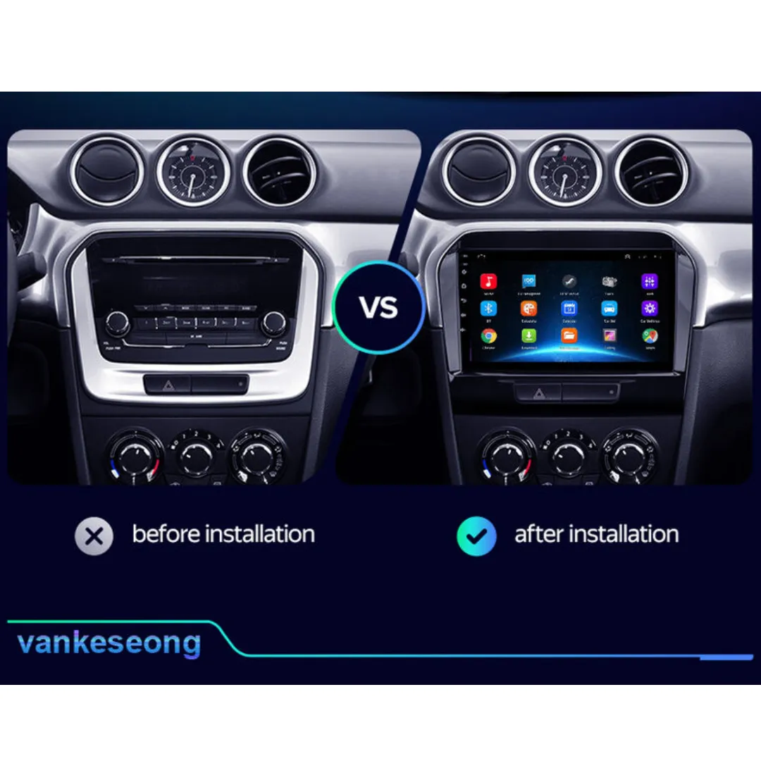 Daiko X Car Stereo Wireless Carplay Android Auto For Suzuki Vitara 2015-2023