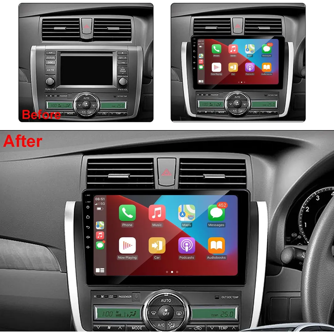 Daiko X Car Stereo Wireless Carplay Android Auto For Toyota Allion 2007-2020