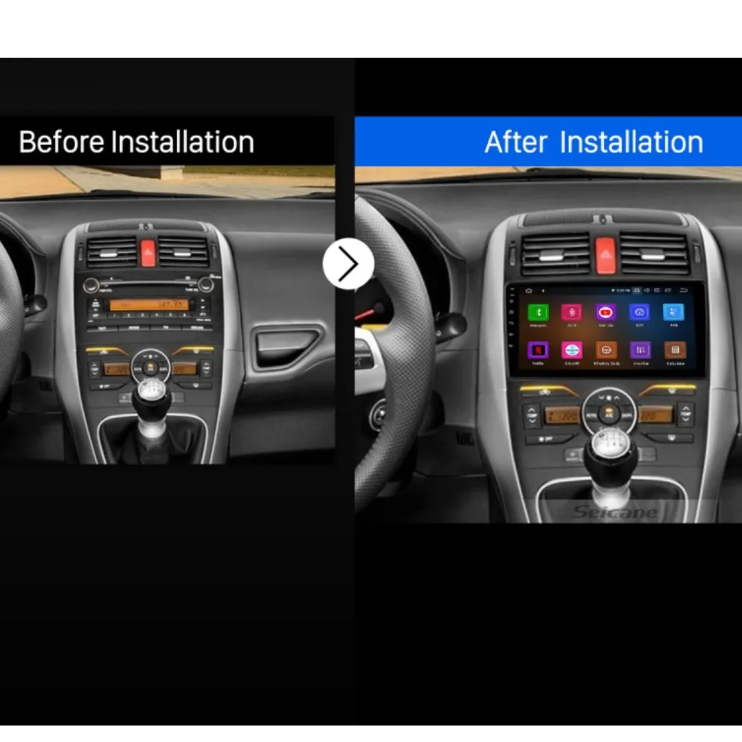 Daiko X Car Stereo Wireless Carplay Android Auto For Toyota Auris Blade 2006-11