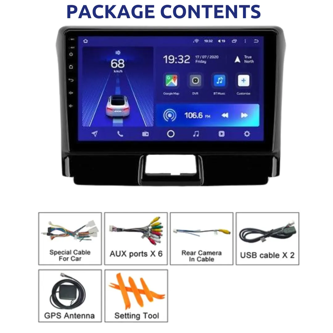 Daiko X Car Stereo Wireless Carplay Android Auto For Toyota Axio Fielder 2012-21