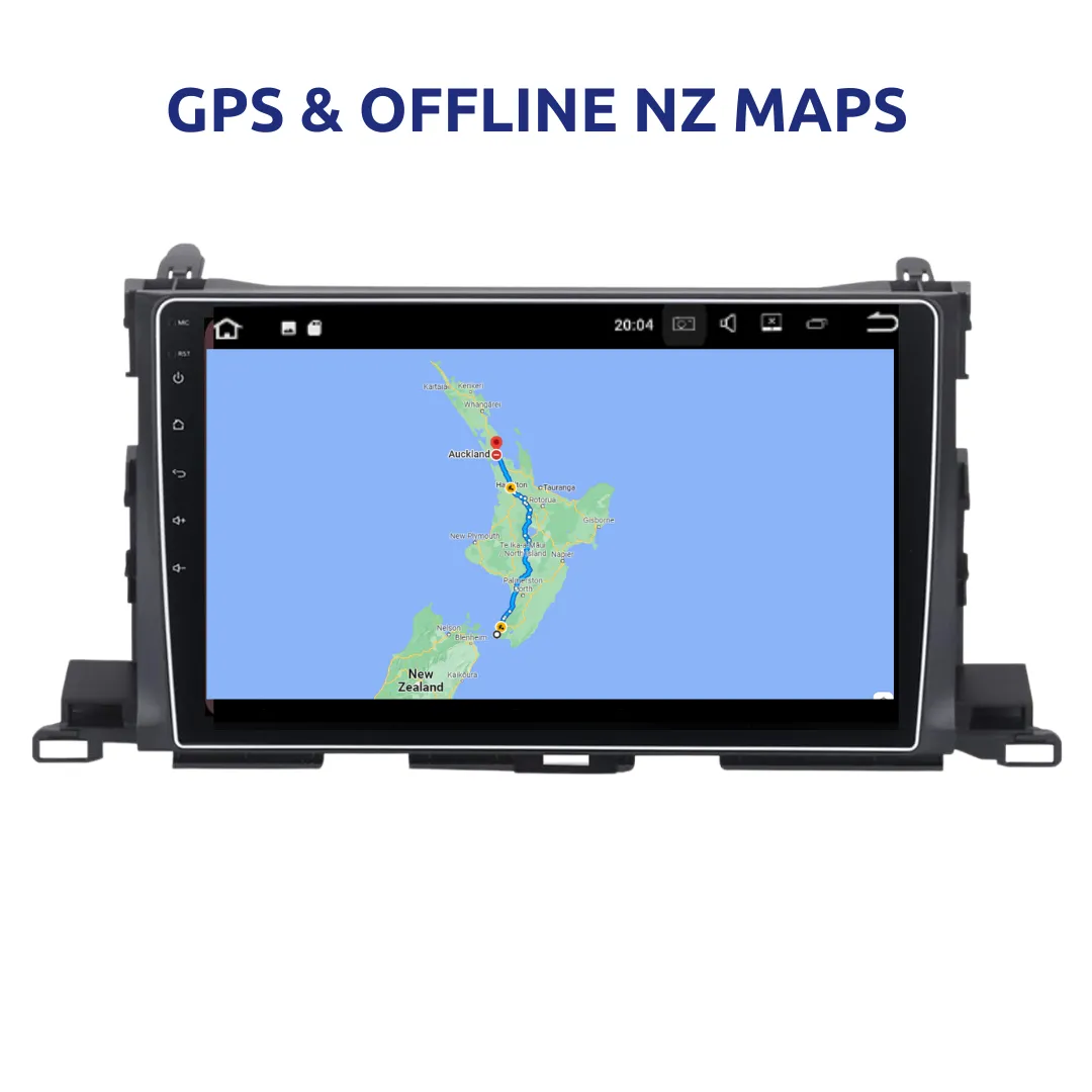 Daiko X Car Stereo Wireless Carplay Android Auto For Toyota Highlander 2015-19