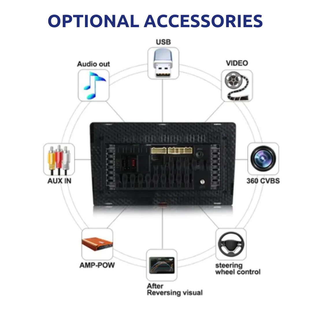 Daiko X Car Stereo Wireless Carplay Android Auto For Toyota Mark X 2005-2009