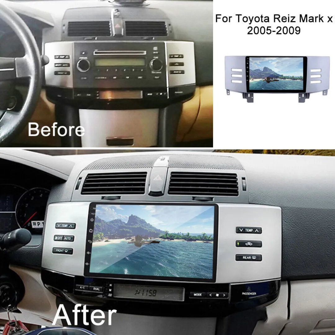 Daiko X Car Stereo Wireless Carplay Android Auto For Toyota Mark X 2005-2009