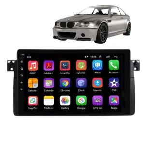 Daiko X Multimedia Unit Wireless Carplay Android Auto For BMW 3 E46 1998-2006