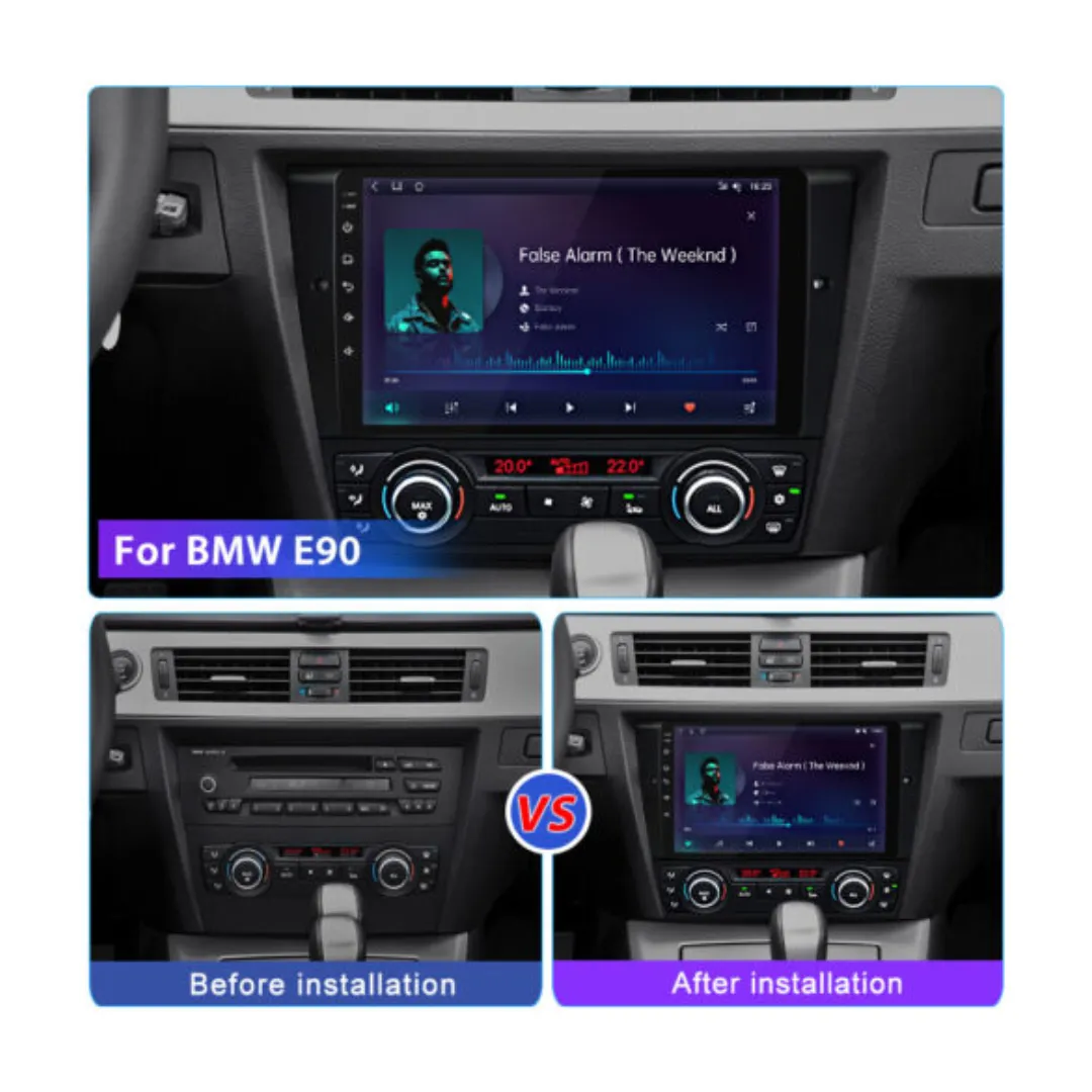 Daiko X Multimedia Unit Wireless Carplay Android Auto For BMW 3 E90 2005-2012