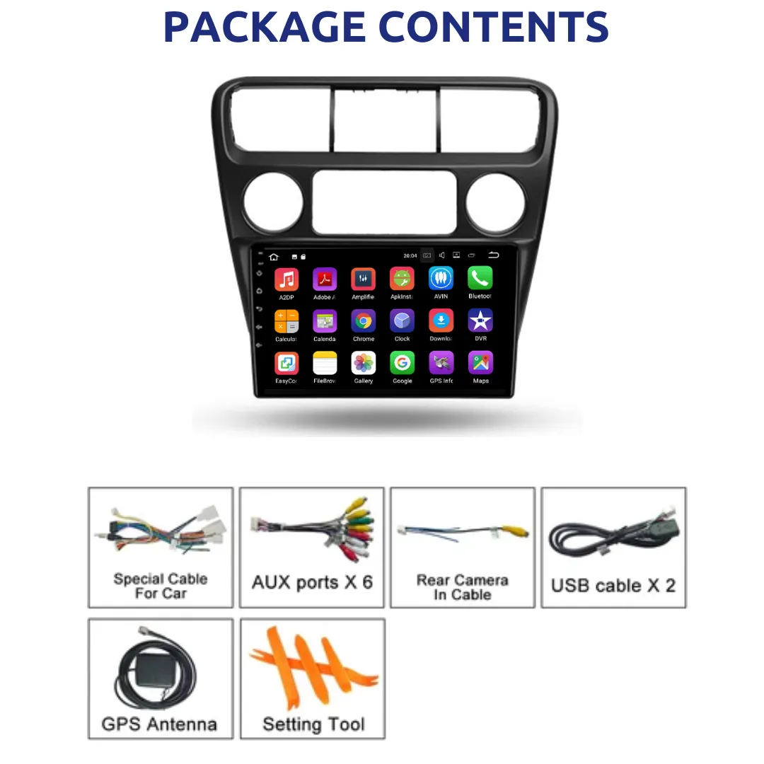 Daiko X Multimedia Unit Wireless Carplay Android Auto For Honda Accord 1998-2002