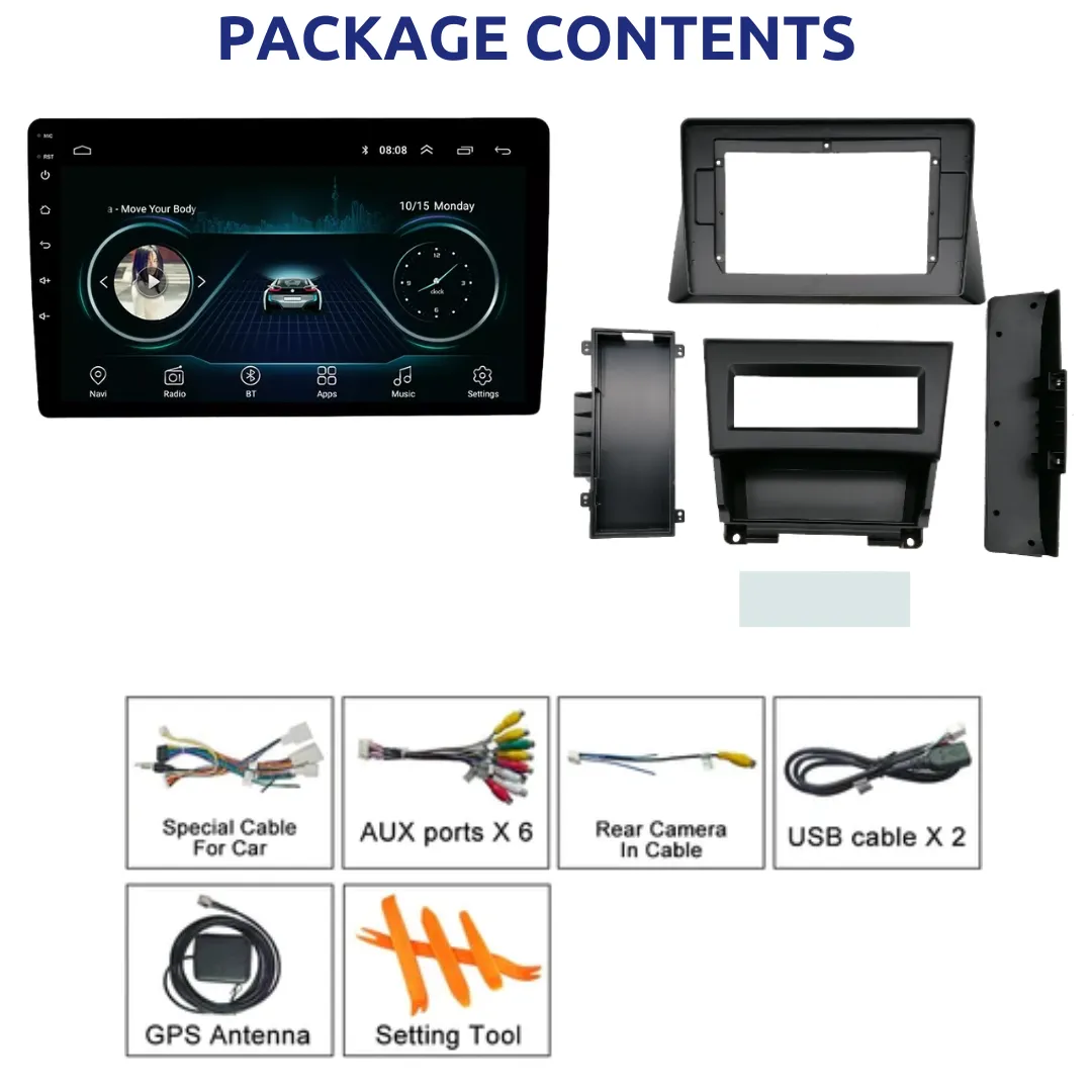 Daiko X Multimedia Unit Wireless Carplay Android Auto For Honda Accord 2008-2011
