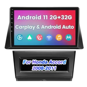 Daiko X Multimedia Unit Wireless Carplay Android Auto For Honda Accord 2008-2011