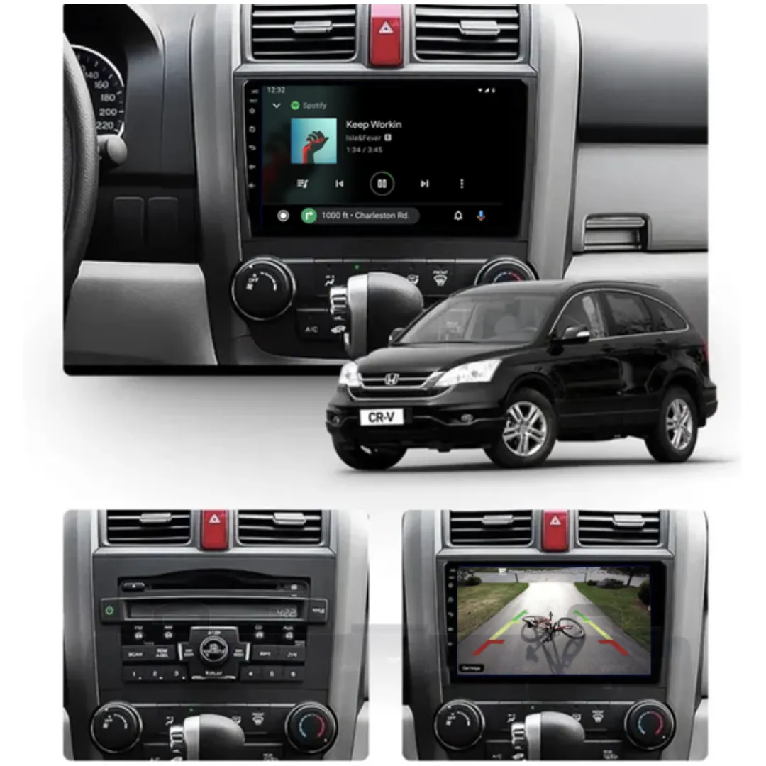 Daiko X Multimedia Unit Wireless Carplay Android Auto For Honda CRV 2006-2012