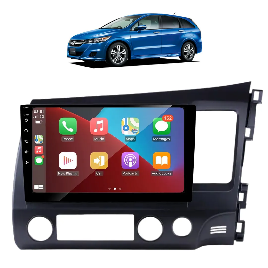Daiko X Multimedia Unit Wireless Carplay Android Auto For Honda Stream 2006-2013
