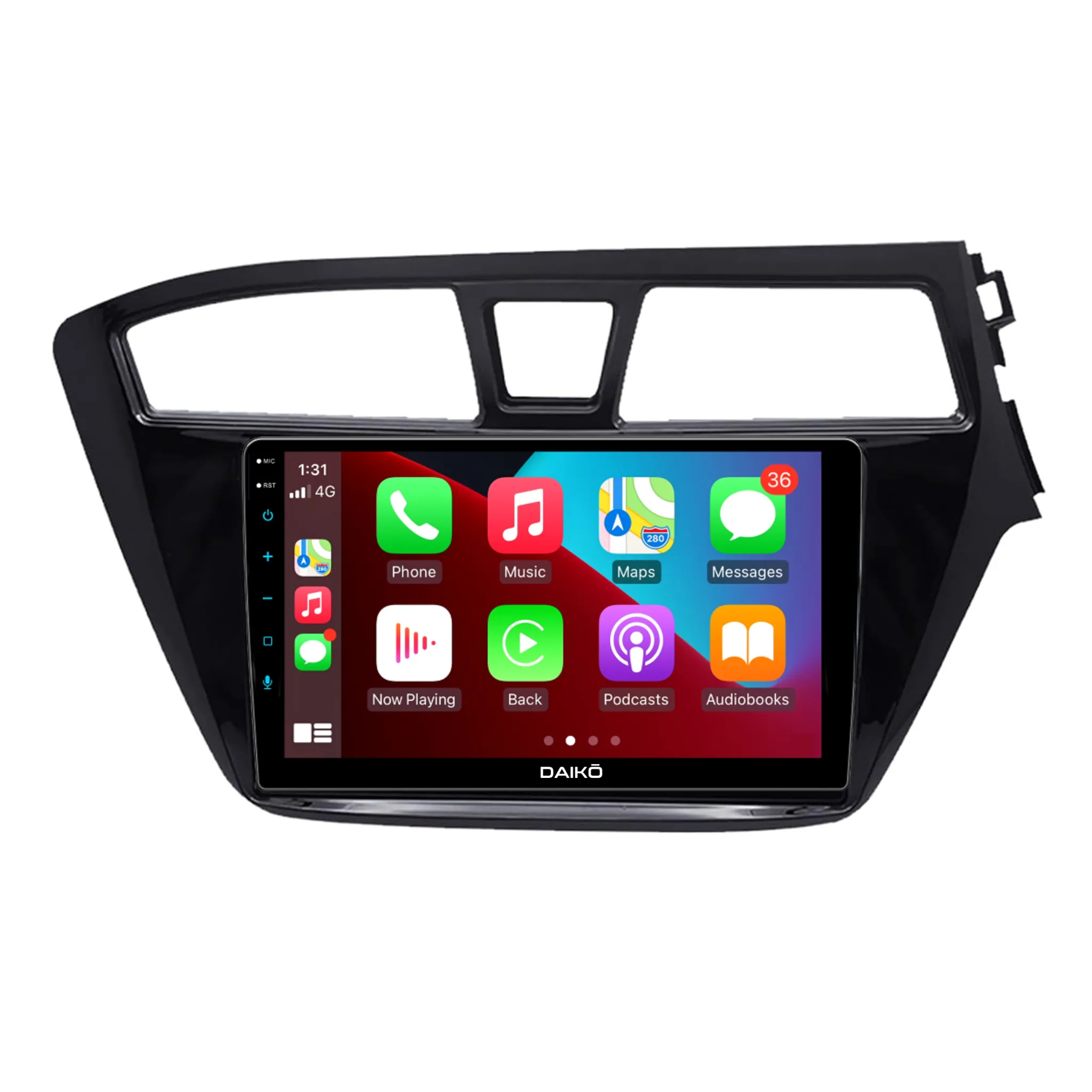 Daiko X Multimedia Unit Wireless Carplay Android Auto For Hyundai i20 2017 