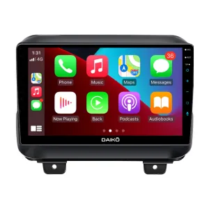 Daiko X Multimedia Unit Wireless Carplay Android Auto For Jeep Wrangler 2018 