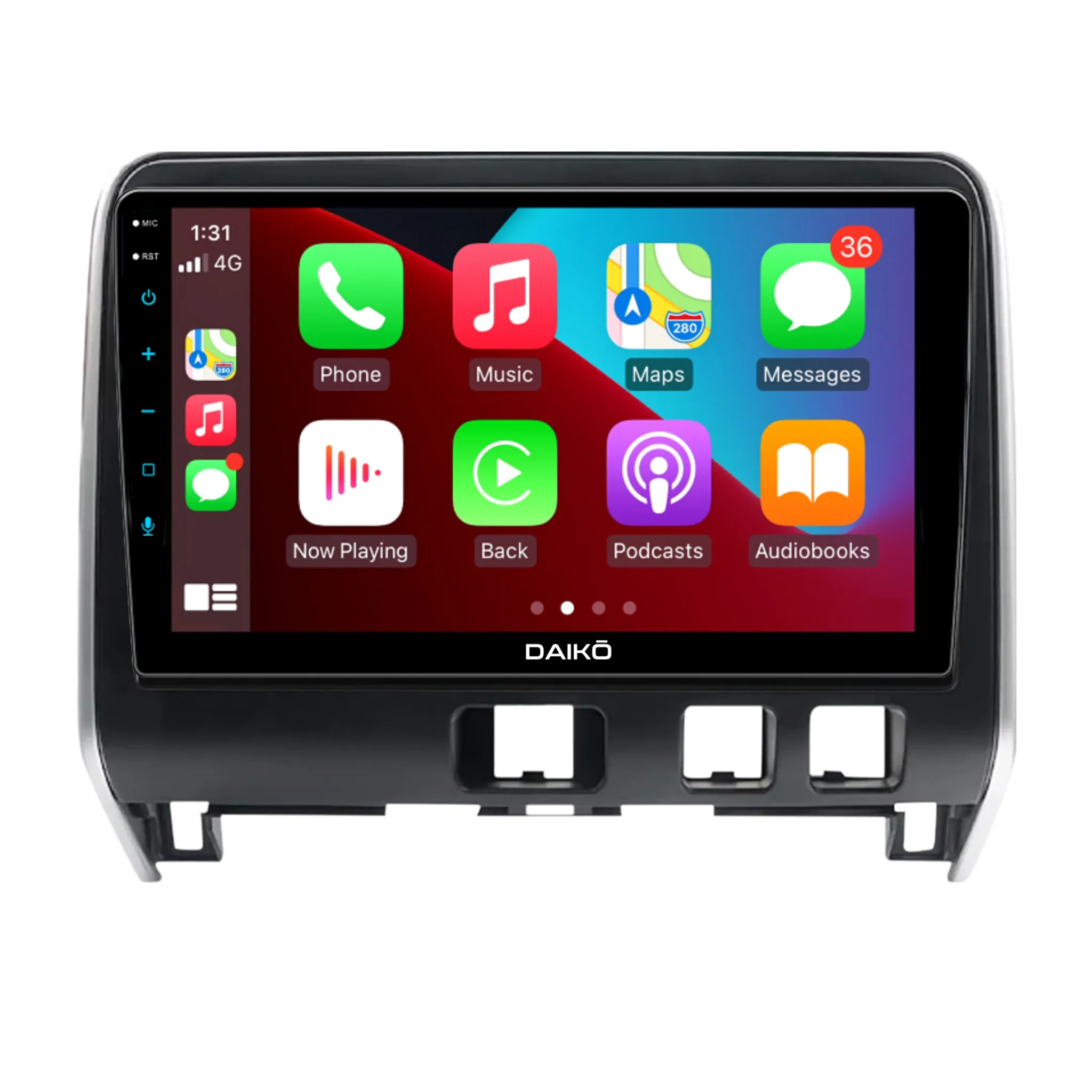 Daiko X Multimedia Unit Wireless Carplay Android Auto For Nissan Serena 2016-21