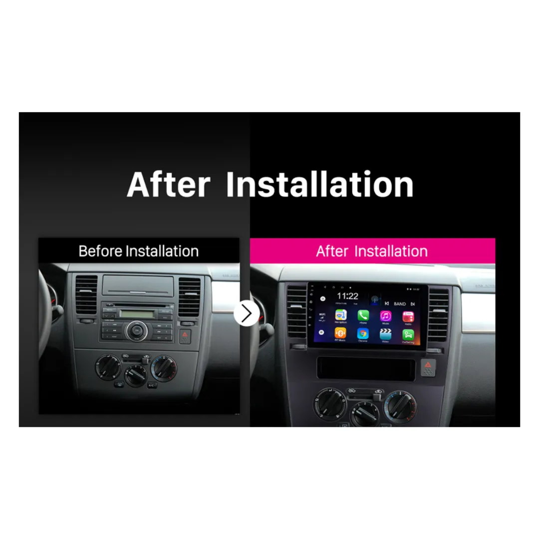 Daiko X Multimedia Unit Wireless Carplay Android Auto For Nissan Tiida 2005-2010