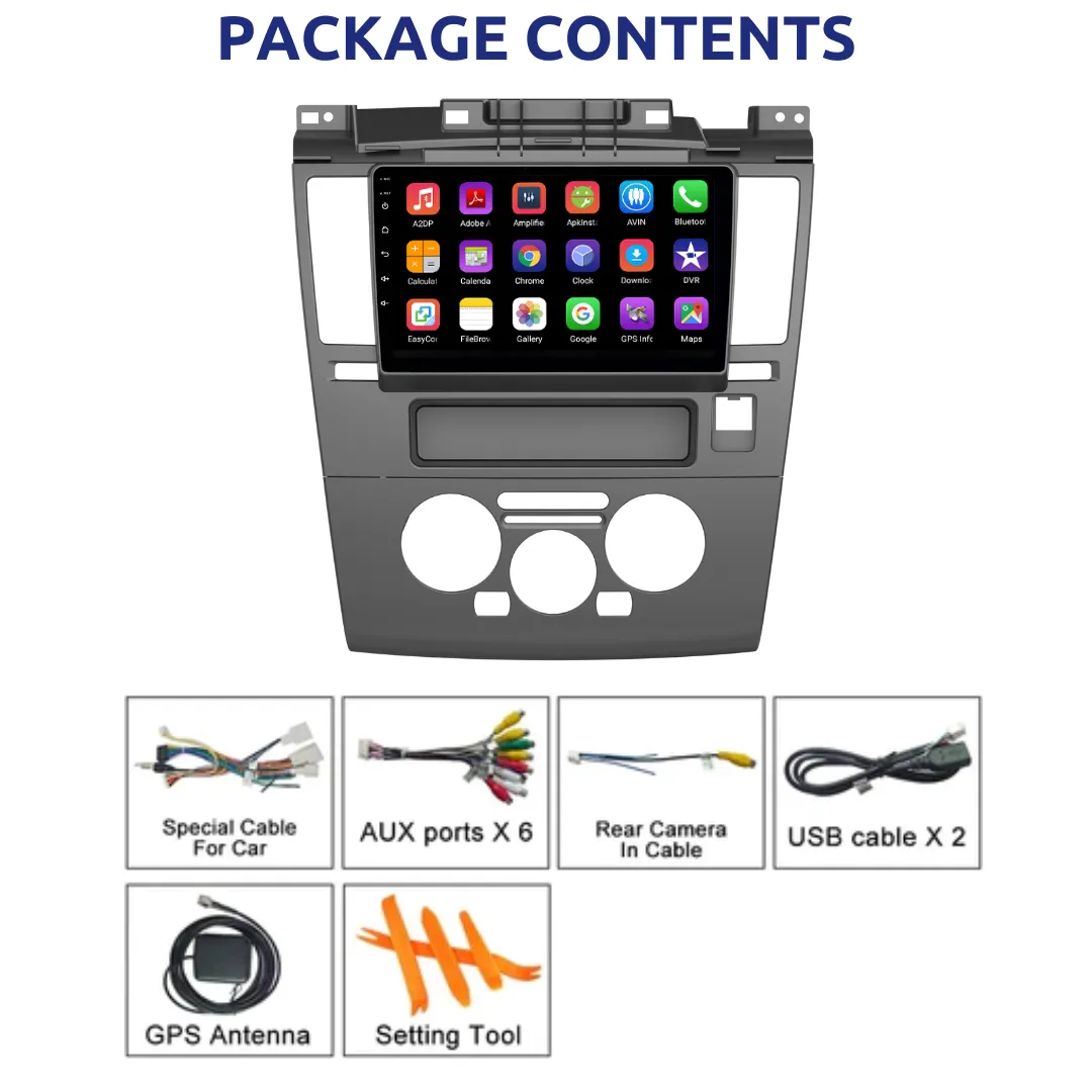 Daiko X Multimedia Unit Wireless Carplay Android Auto For Nissan Tiida 2005-2010