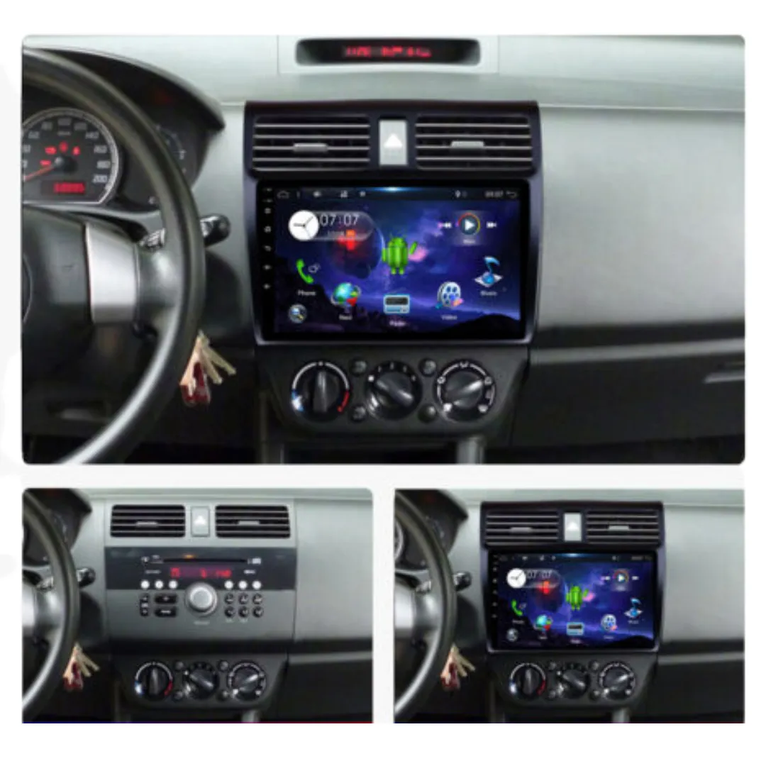 Daiko X Multimedia Unit Wireless Carplay Android Auto For Suzuki Swift 2005-2010
