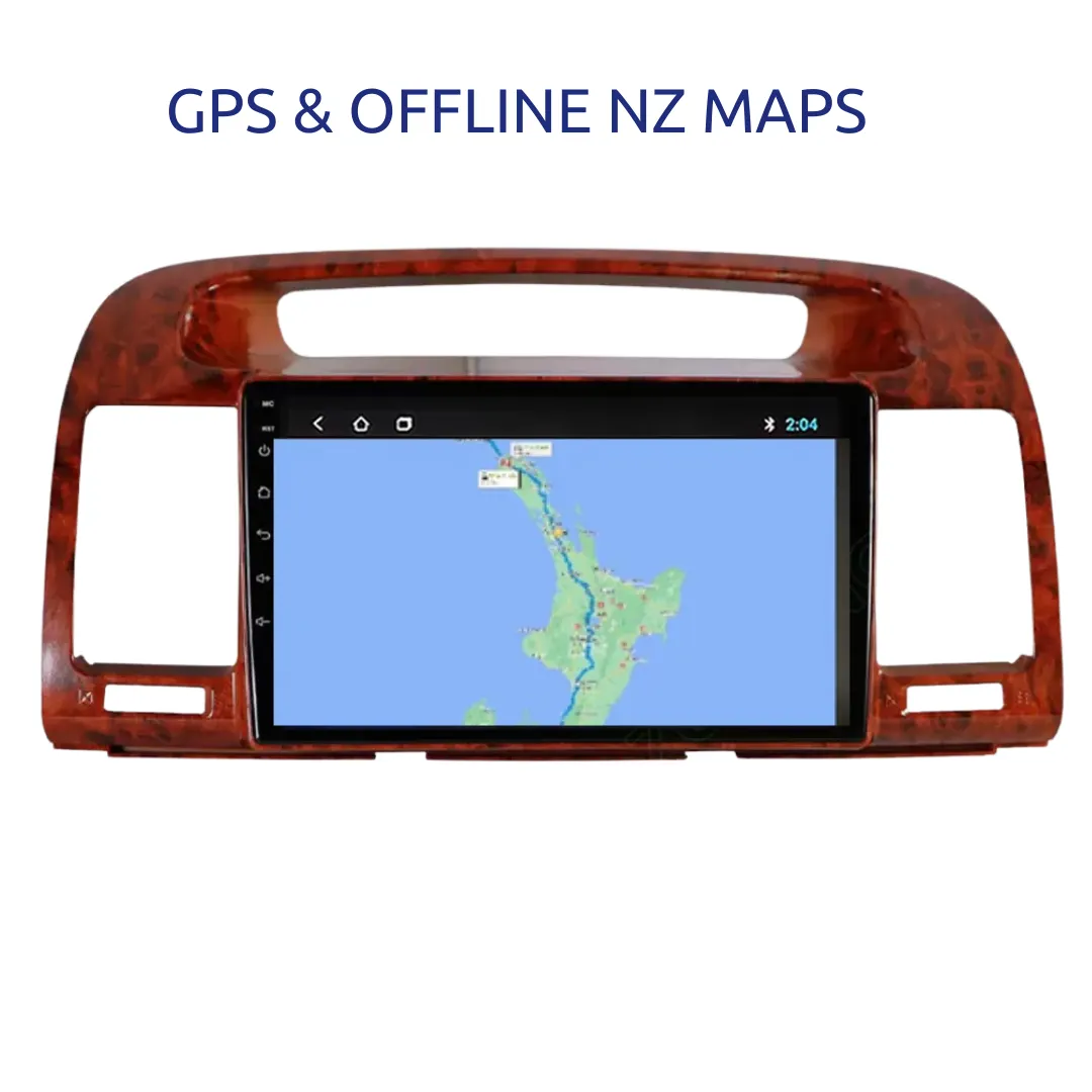 Daiko X Multimedia Unit Wireless Carplay Android Auto For Toyota Camry 2002-06