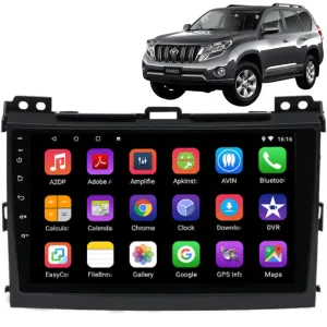 Daiko X Multimedia Unit Wireless Carplay Android Auto For Toyota Prado 2004-2008