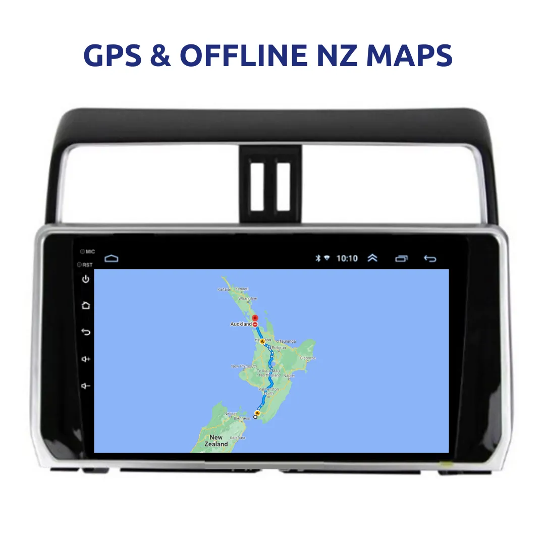 Daiko X Multimedia Unit Wireless Carplay Android Auto For Toyota Prado 2018-2023