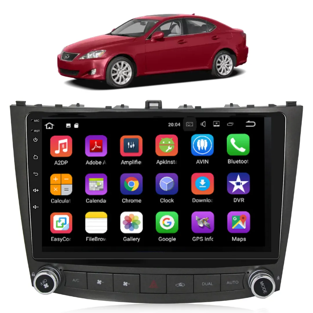Daiko X Multimedia Unit Wireless Carplay Android Auto ForLexus IS250 2005-2012