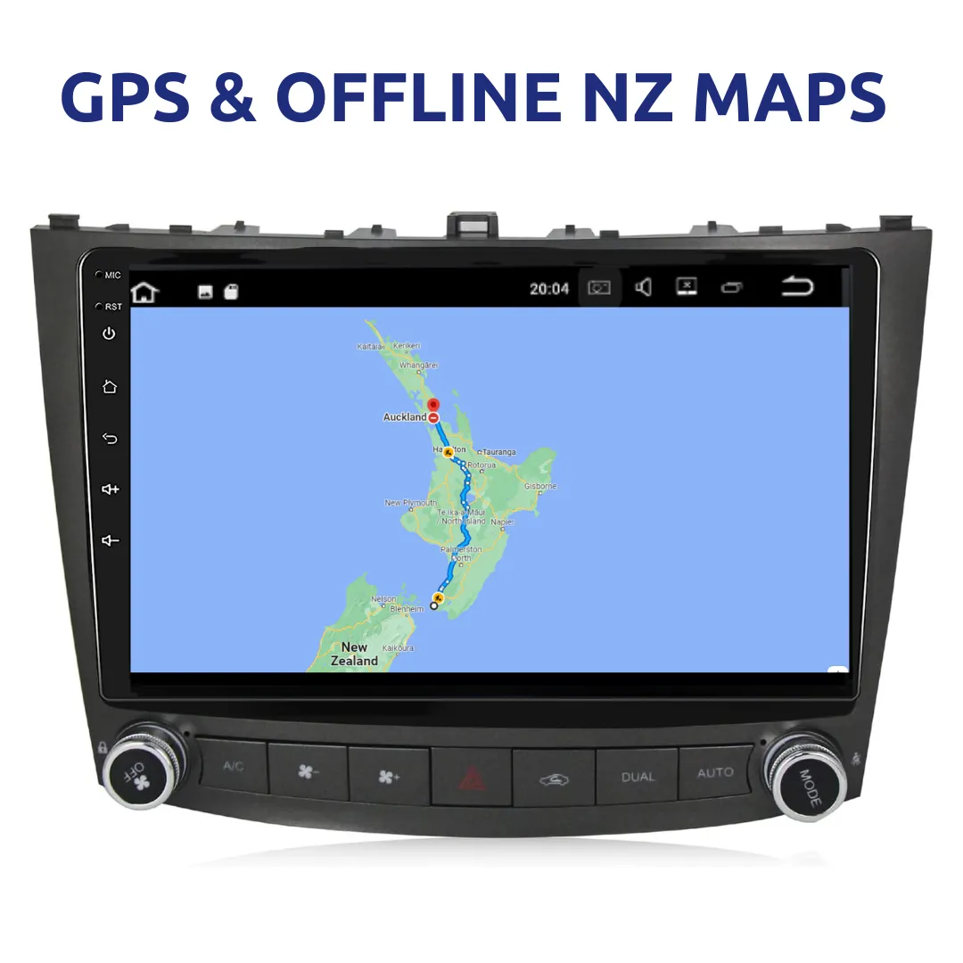 Daiko X Multimedia Unit Wireless Carplay Android Auto ForLexus IS250 2005-2012