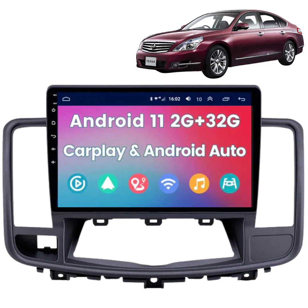 Daiko X Multimedia Unit Wireless Carplay Android Auto ForNissan Teana 2009-2013