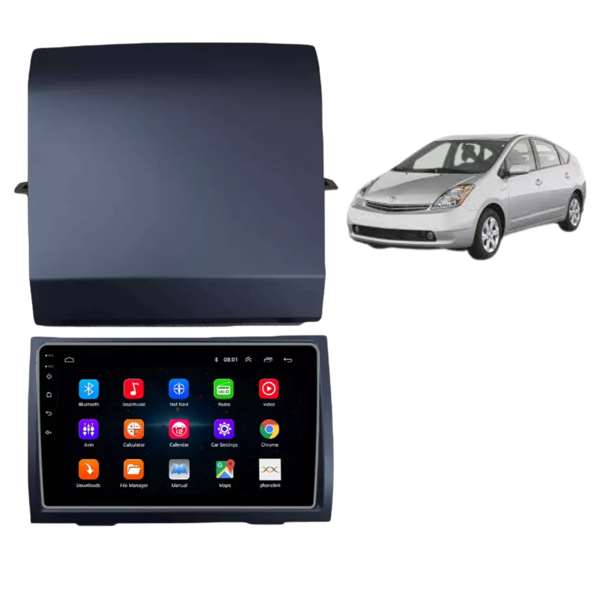 Daiko X Multimedia Unit Wireless Carplay Android Auto ForToyota Prius 2004-2009