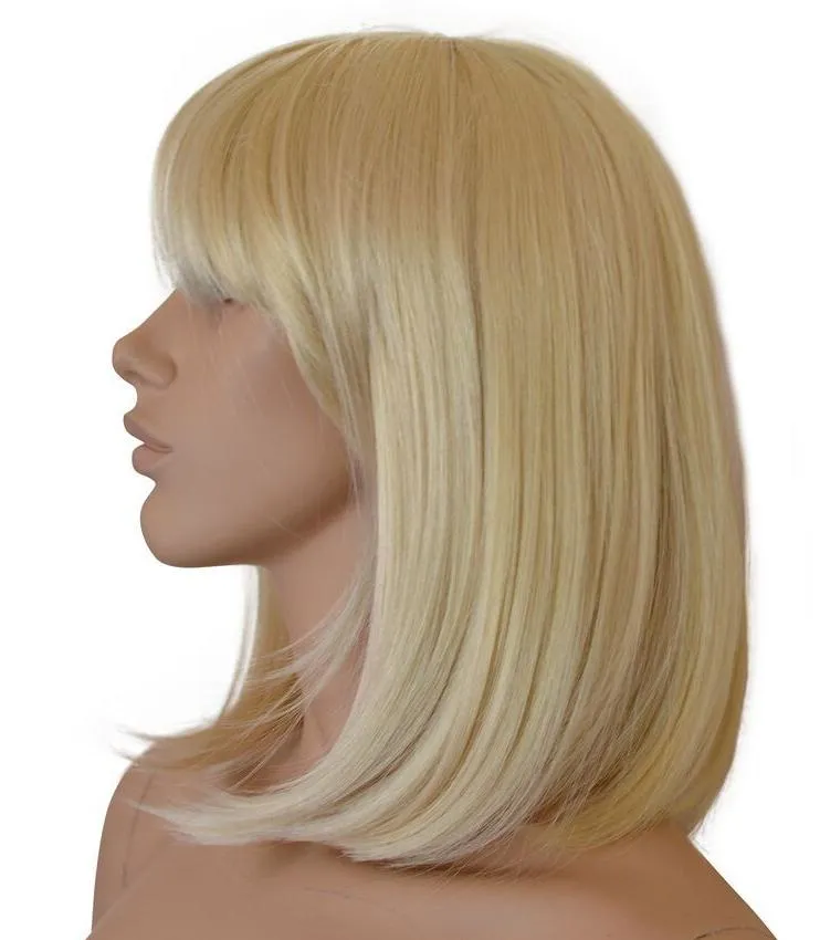 Deluxe Blonde Bob Wig