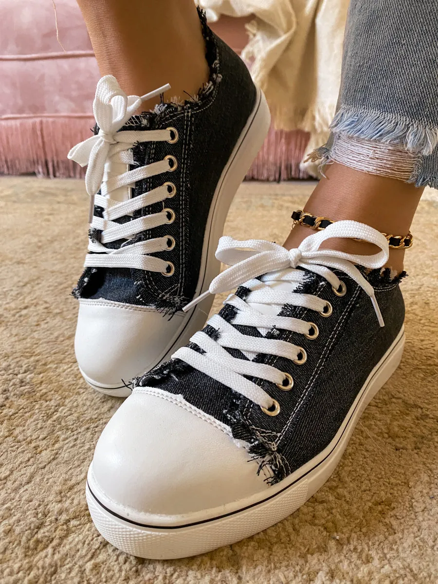 Denim Bayshore Canvas Sneakers